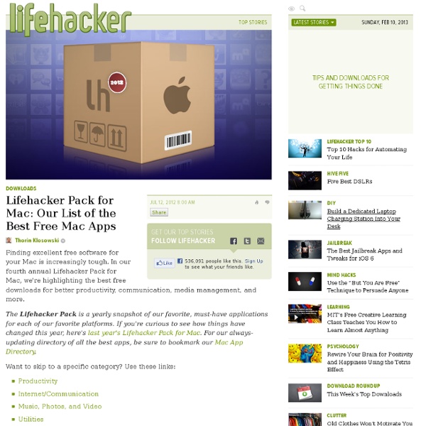 Pack for Mac: Our List of the Best Free Mac Apps