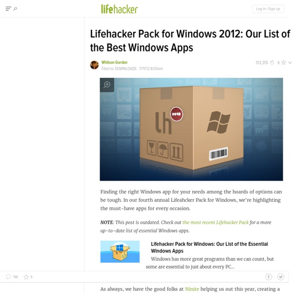 Pack for Windows: Our List of the Best Windows Apps