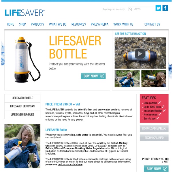 The Lifesaver Bottle