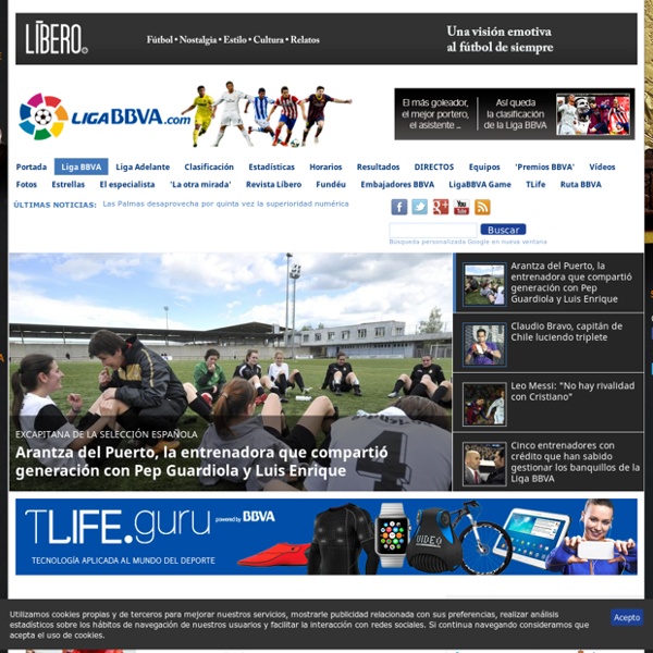 LigaBBVA.com - Página oficial de la mejor liga de fútbol del mundo, la liga BBVA.