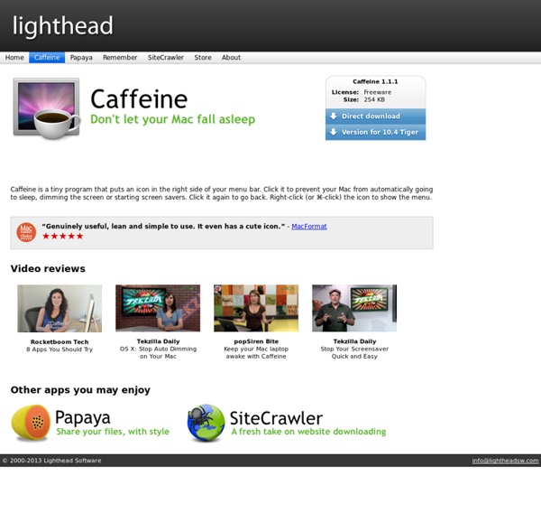 Lighthead - Caffeine