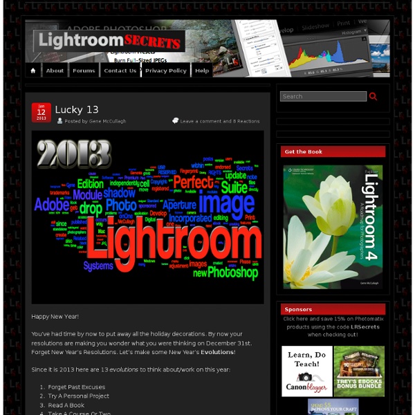 Lightroom Secrets (Build 20100115144158)