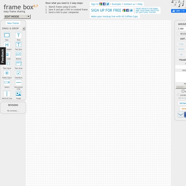 Frame Box - Outils de création de Mockup