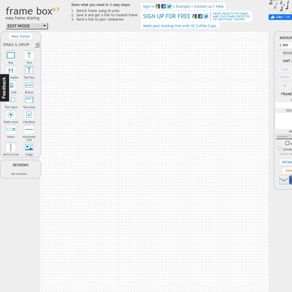 Frame Box - Outils de création de Mockup