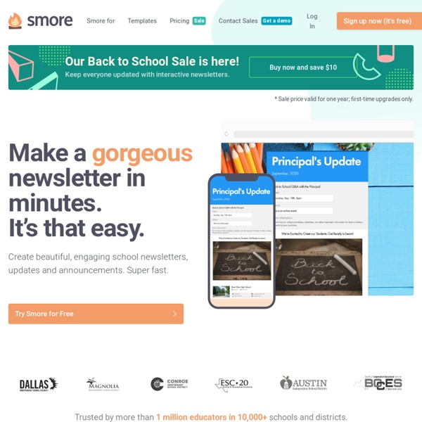 Smore - Design beautiful online flyers and publish instantly