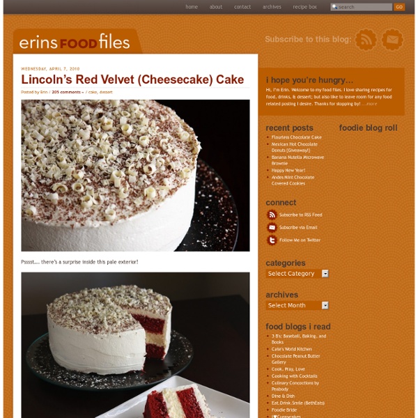 Lincoln’s Red Velvet (Cheesecake) Cake