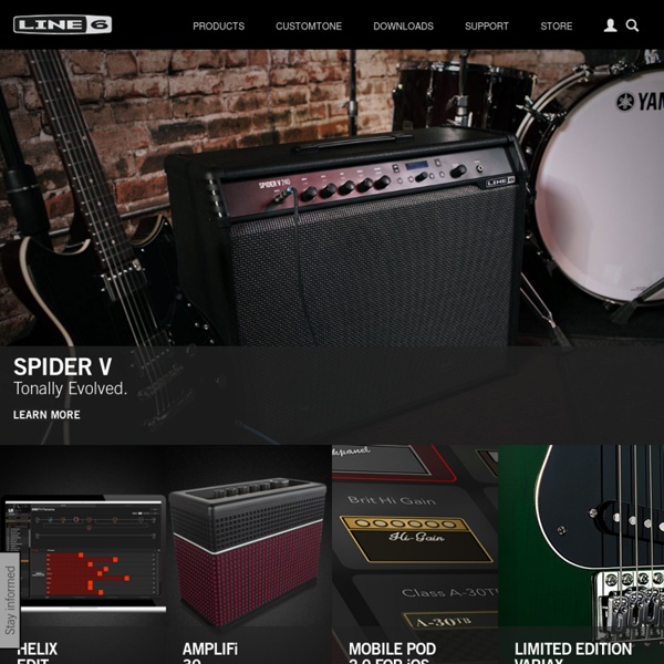 Guitar Amplifiers, Effects Pedals, Wireless Microphones, Recording Software