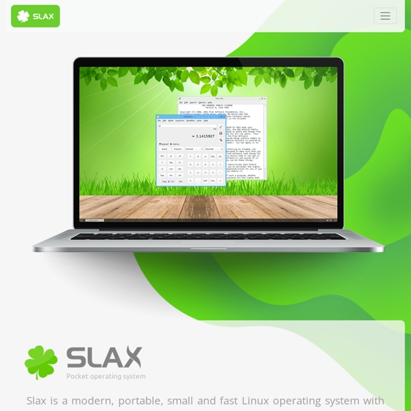 Slax: your pocket operating system