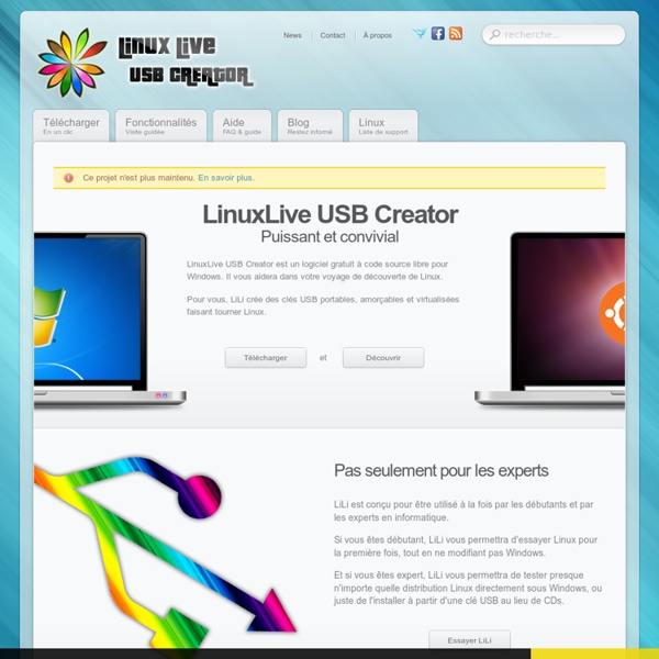 LinuxLive USB Creator