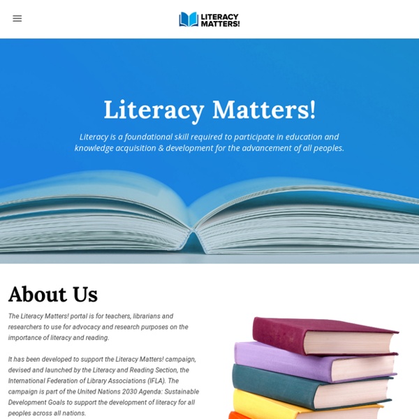 Literacy Matters! - Home