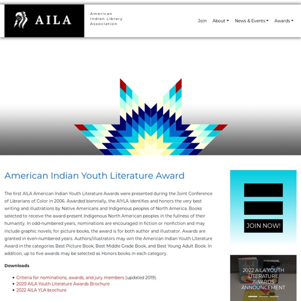 American Indian Youth Literature Award - American Indian Library Association