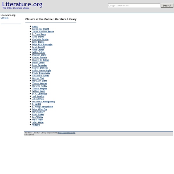 The Online Literature Library