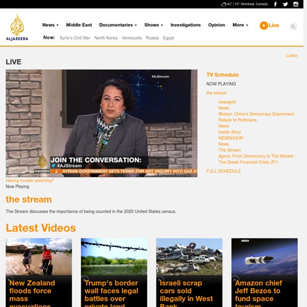 Al Jazeera English – Live News Streaming