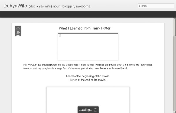 What I Learned from Harry Potter