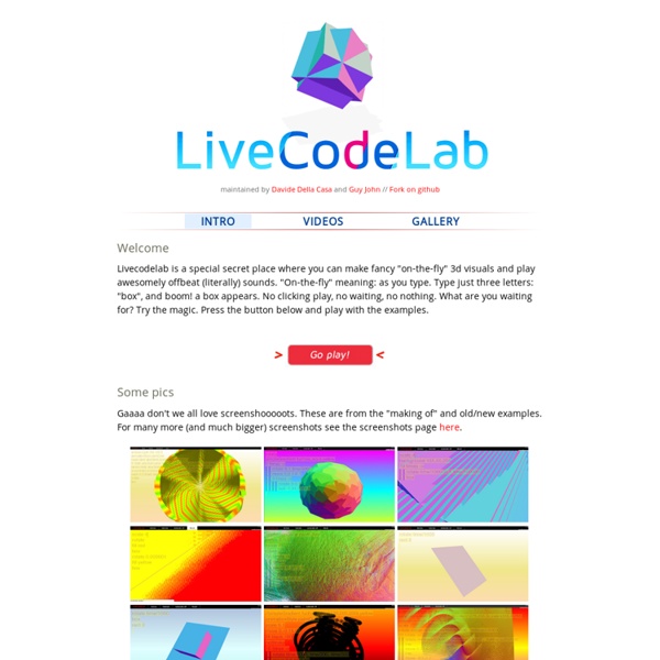 Livecodelab