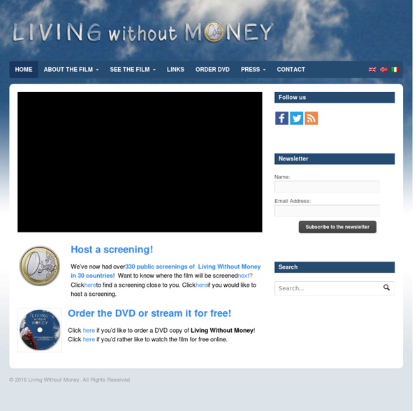 Living Without Money