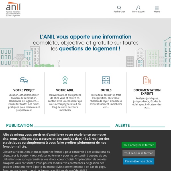 Anil.org : agence nationale pour l'information sur le logement - ANIL