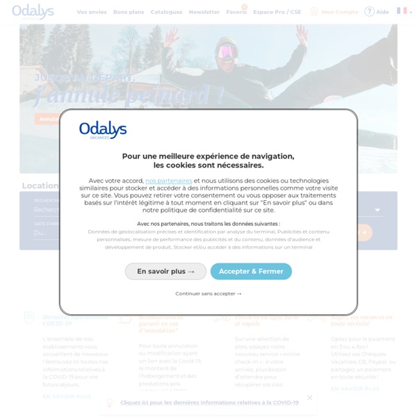 Odalys (Site Officiel)