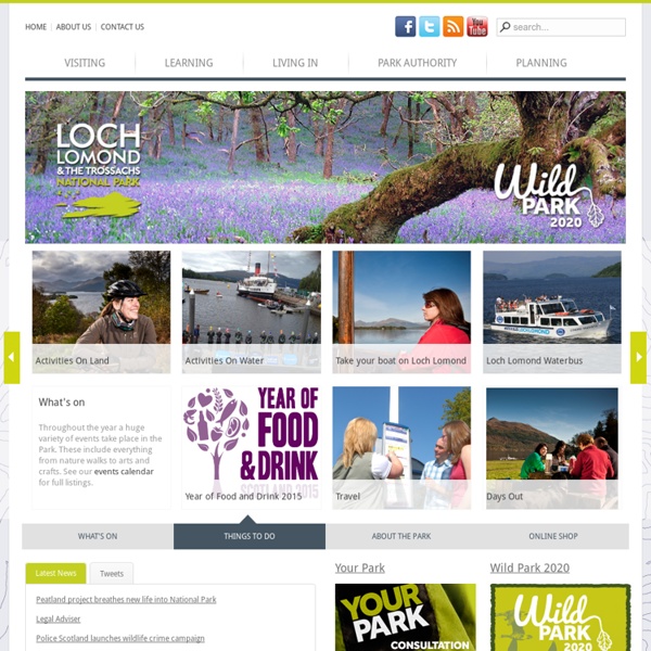 Loch Lomond and The Trossachs National Park
