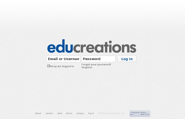 Educreations Dashboard