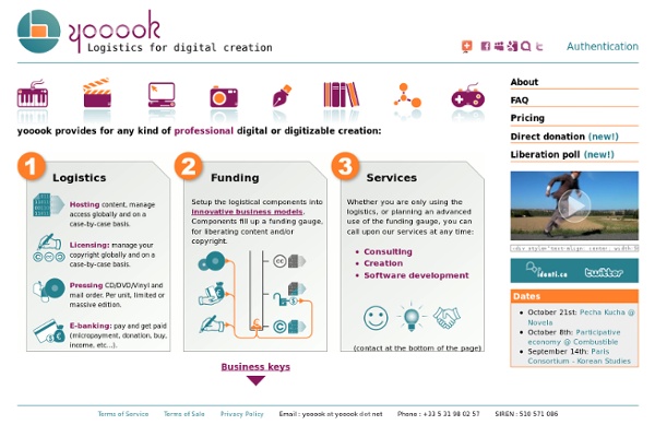 Yooook - Logistics for digital creation