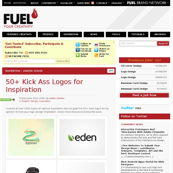 50+ Kick Ass Logos for Inspiration