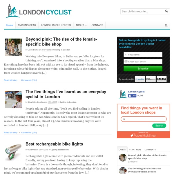 London Cyclist Blog - Happily cycling in London