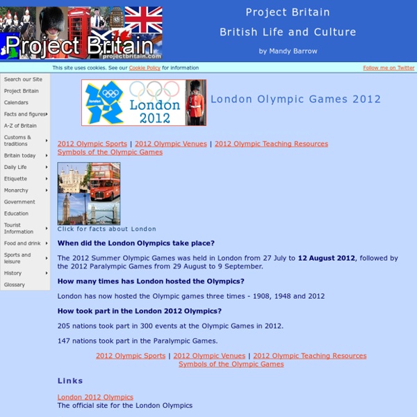 London Olympic Games 2012 - Facts and information