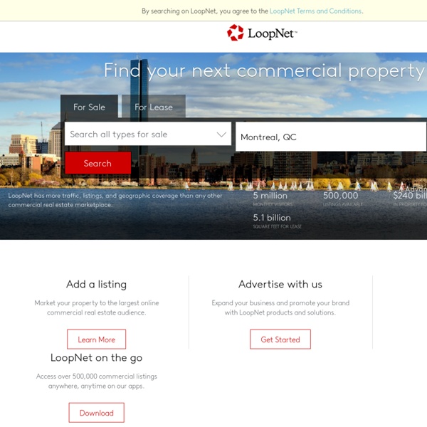 LoopNet - #1 in Commercial Real Estate Online