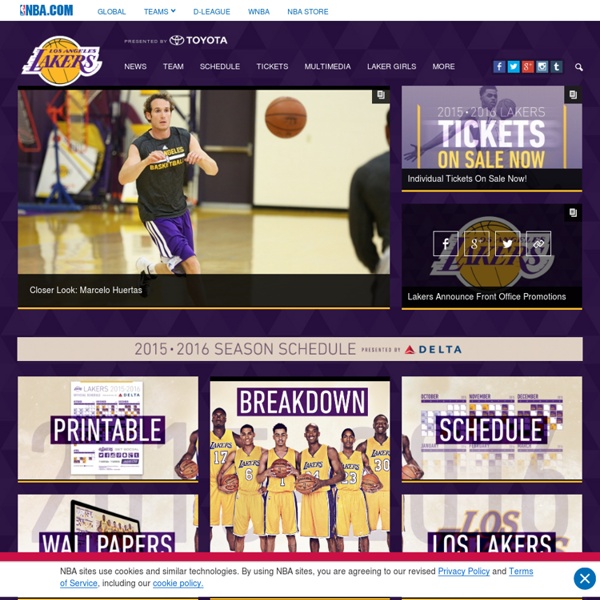 THE OFFICIAL SITE OF THE LOS ANGELES LAKERS