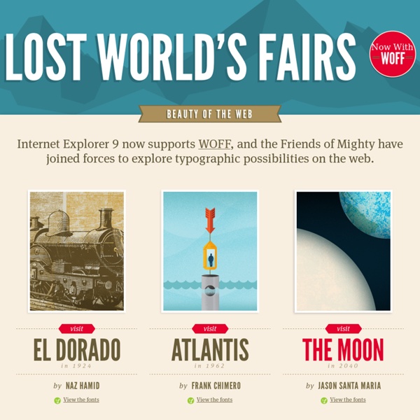 Lost World’s Fairs