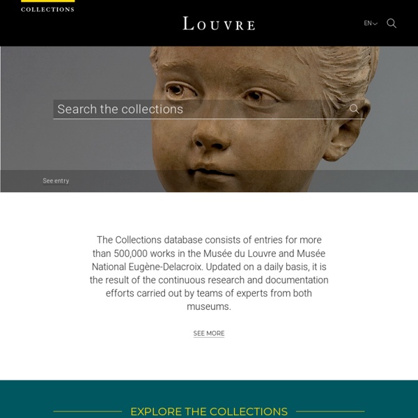 Louvre site des collections