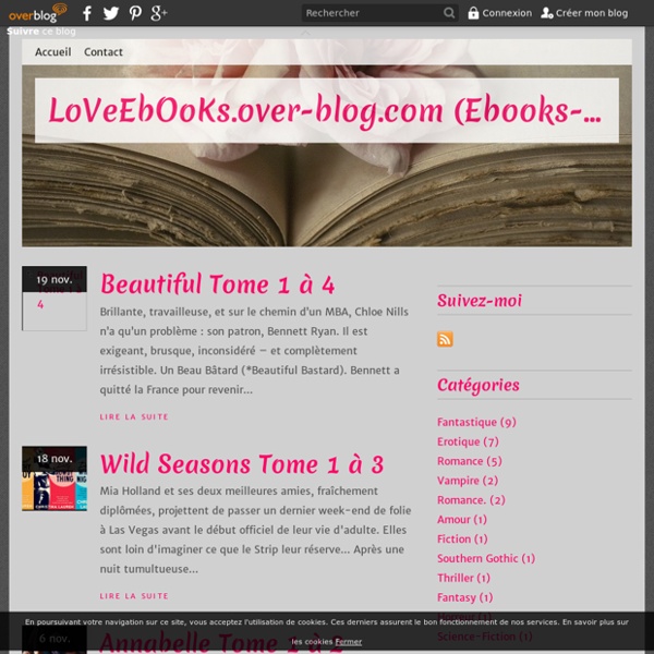 LoVeEbOoKs.over-blog.com (Ebooks-Gratuit) - Venez vivre la magie avec les livres