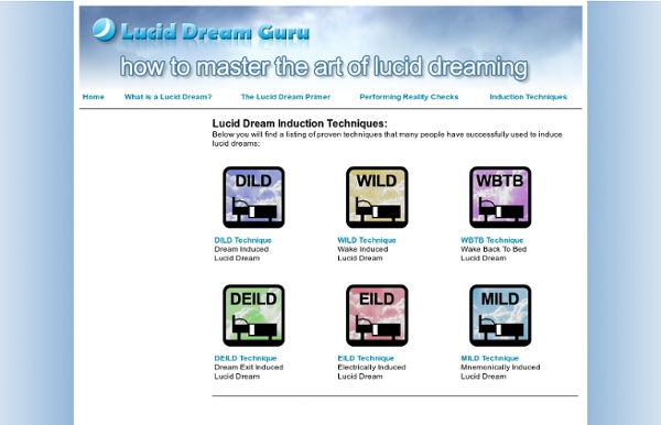 Lucid Dream Guru - Master the Art of Lucid Dreaming