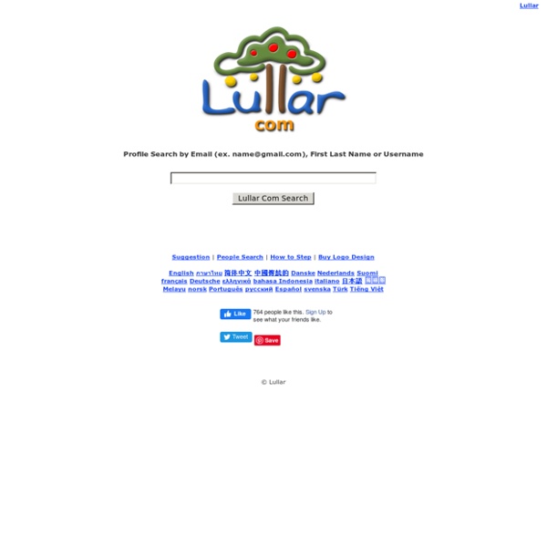 Lullar Com - Profile Search by Email