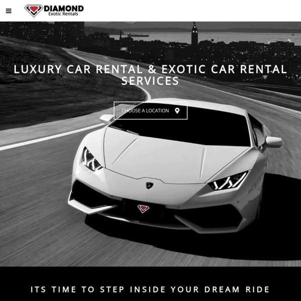 Diamond exotic rentals – Exotic and Luxury Car Rentals