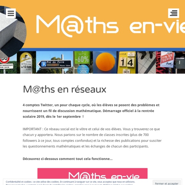 M@ths en réseaux – M@ths en-vie