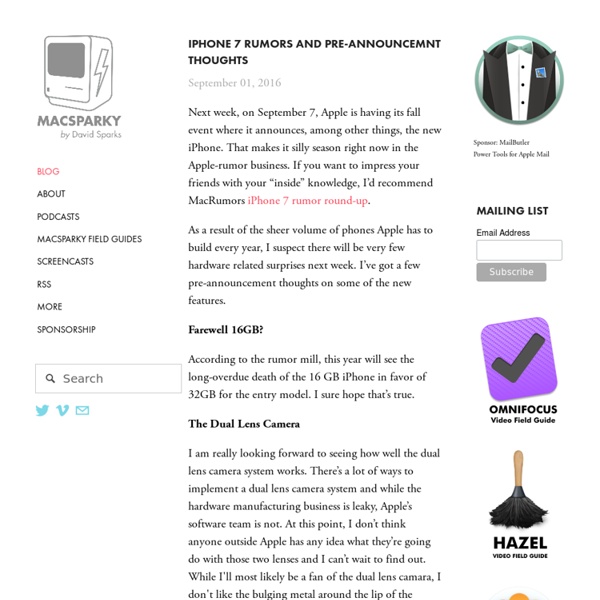 MacSparkyBlog