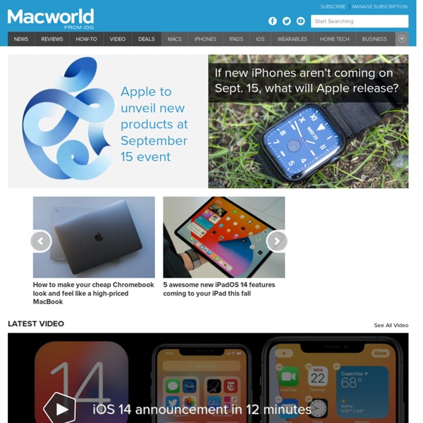 Mac web-publishing software news, reviews and tips, including web-design tools