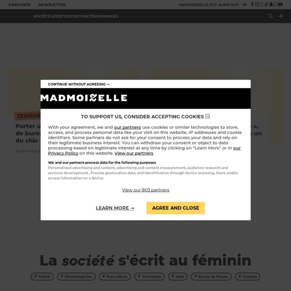 Magazine féminin - madmoiZelle.com