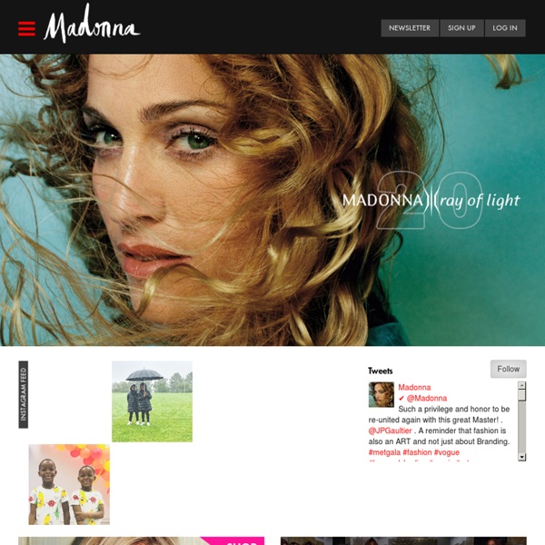 Madonna.com > Home