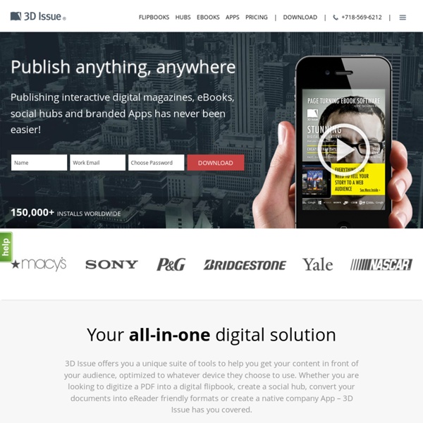 Digital magazine software create digital online publications