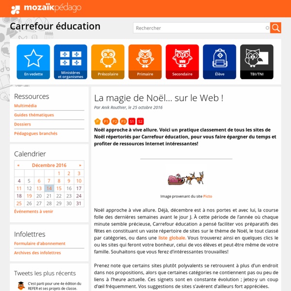 La magie de Noël… sur le Web !