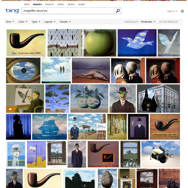 Magritte œuvres