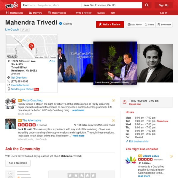 Mahendra Trivedi – Master of Transformation