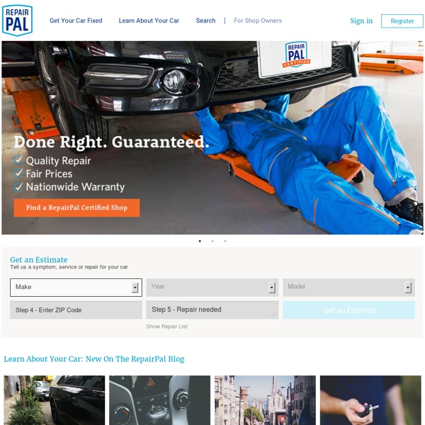 Mechanic Ratings : RepairPal