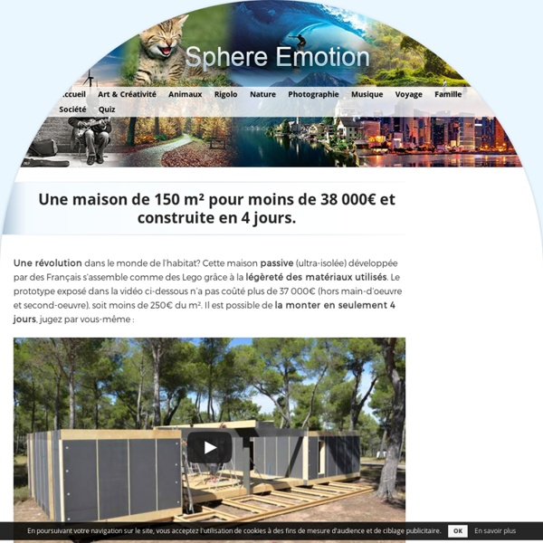 Une maison de 150 m² pour moins de 38 000€ et construite en 4 jours.