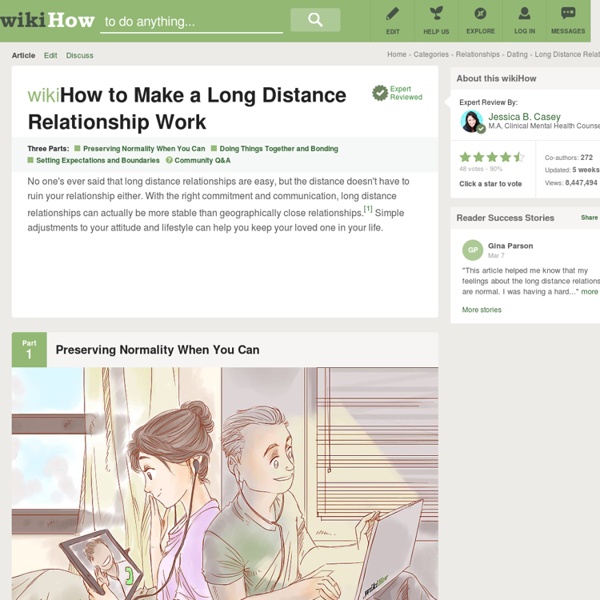 Make a Long Distance Relationship Work