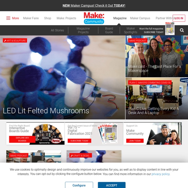 Makezine.com: MAKE: technology on your time