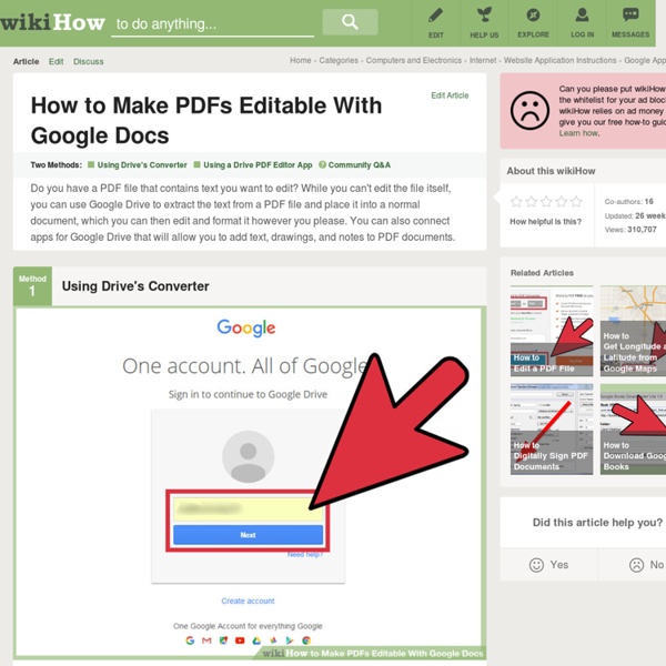 How To Create Editable Google Docs